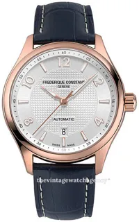 Frédérique Constant Runabout FC-303RMS5B4 rose gold colored steel White