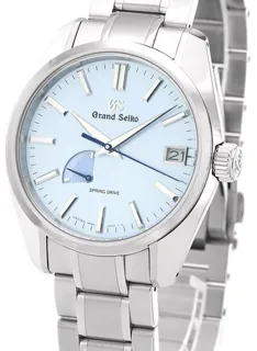 Grand Seiko Heritage SBGA471 37mm Stainless steel Blue