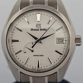 Grand Seiko Spring Drive SBGA211 41mm Titanium White