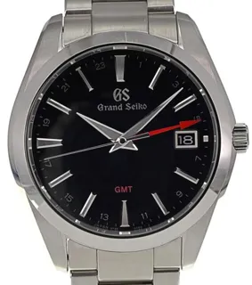 Grand Seiko 9F86-0AF0 40mm Stainless steel Black