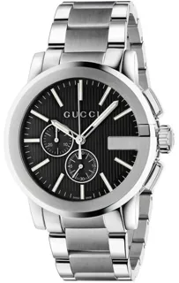 Gucci G-Chrono YA101204 44mm Stainless steel Black