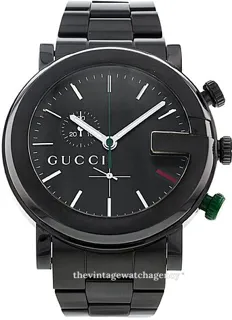 Gucci G-Chrono YA101331 black steel Black