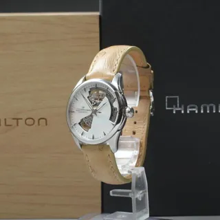 Hamilton Jazzmaster H32215890 35mm Stainless steel White