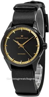 Hamilton Jazzmaster H32255730 Stainless steel Black