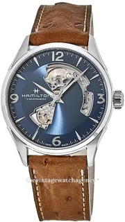 Hamilton Jazzmaster Open Heart H32705041 Stainless steel Blue