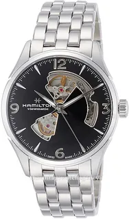 Hamilton Jazzmaster Open Heart H32705131 Stainless steel Black