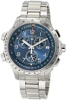 Hamilton Khaki Aviation H77922141 Stainless steel Blue