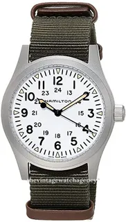 Hamilton Khaki Field H69529913 Stainless steel White