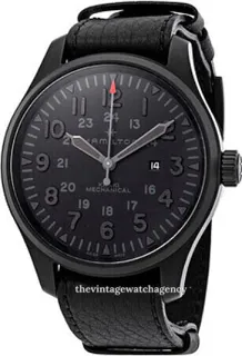 Hamilton Khaki Field H69809730 Stainless steel Black