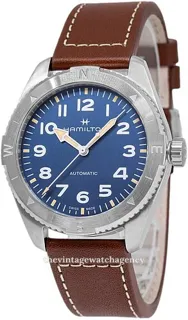 Hamilton Khaki Field H70315540 Stainless steel Blue