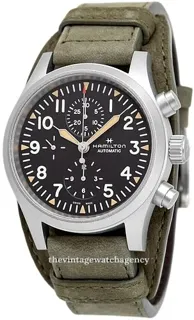 Hamilton Khaki Field H71706830 Stainless steel Black