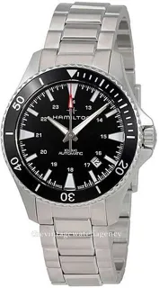 Hamilton Khaki Navy H82335131 Stainless steel Black