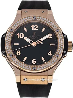 Hublot Big Bang 38 mm 361.PX.1280.RX.1104 Yellow gold Black