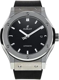 Hublot Classic Fusion 45, 42, 38, 33  542.NX.1171.RX Titanium Black