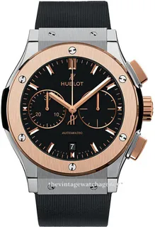 Hublot Classic Fusion 521.NO.1181.RX brushed/polished titanium Black