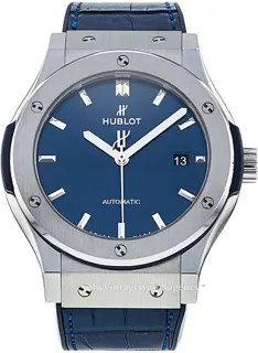 Hublot Classic Fusion 542.NX.7170.LR Titanium blue