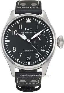 IWC Big Pilot IW500401 Stainless steel Black