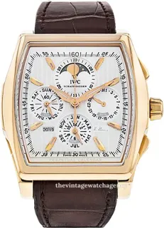 IWC Da Vinci Perpetual Calendar IW376203 Rose gold Silver