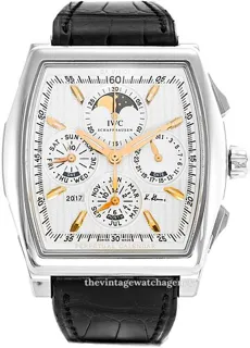 IWC Da Vinci Perpetual Calendar IW376204 43mm Stainless steel Silver