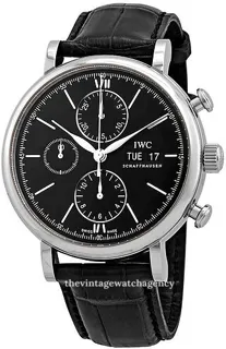 IWC Portofino IW391029 Stainless steel Black