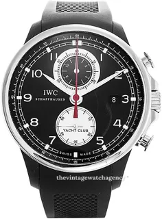 IWC Portugieser IW390208 Stainless steel Black