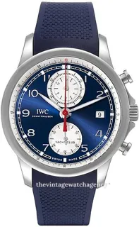 IWC Portugieser IW390507 Stainless steel Blue