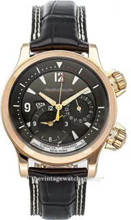 Jaeger-LeCoultre Master Compressor 1712440 18k rose gold Black