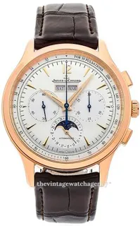 Jaeger-LeCoultre Master Control 4132520 18k rose gold Silver