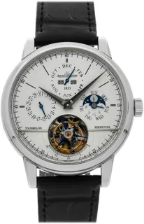 Jaeger-LeCoultre Master Grande Tradition Q5046520 42mm Platinum Silver and Gray