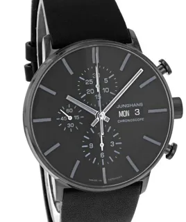 Junghans FORM A 27437102 42mm Stainless steel Black