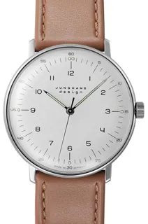 Junghans max bill 27/3701.02 34mm Stainless steel Silver