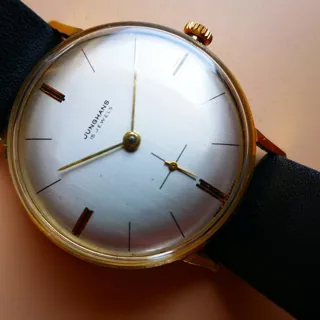 Junghans 35mm Yellow gold and Stainless steel Silver