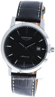 Longines 1832 L4.825.4.52.0 Stainless steel Black