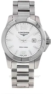 Longines Conquest L3.277.4.16.6 Stainless steel Silver