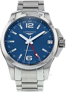 Longines Conquest L3.687.4.99.6 Stainless steel Blue