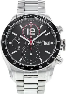 Longines Grande Vitesse L3.636.4.50.6 Stainless steel Black