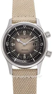 Longines Heritage L3.374.4.30.2 Stainless steel Beige