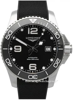 Longines HydroConquest L3.782.4.56.9 Stainless steel Black