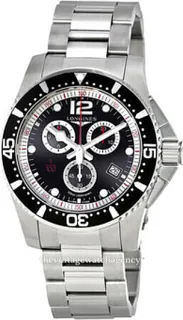 Longines HydroConquest L3.843.4.56.6 Stainless steel Black