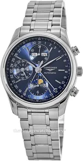 Longines Master L26734926 Brushed/polished steel Blue