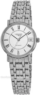 Longines Présence L4.322.4.11.6 Stainless steel White