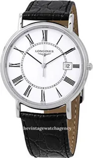 Longines Présence L4.790.4.11.2 Stainless steel White