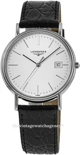 Longines Présence L4.790.4.12.2 Stainless steel White