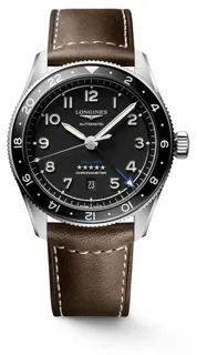 Longines Spirit L38124532 42mm Stainless steel Black