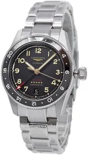 Longines Spirit L3.802.1.53.6 Brushed/polished titanium Black