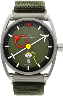 Louis Erard Excellence 75357TT06.BTT89 40mm Titanium Green