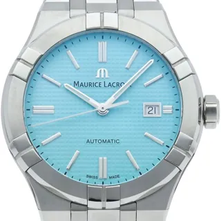 Maurice Lacroix Aikon Automatic AI6008-SS00F-431-C 42mm Stainless steel Turquoise