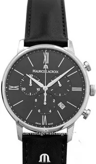 Maurice Lacroix Eliros EL1098-SS001-310-1 Stainless steel Black