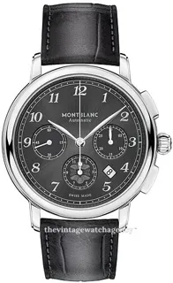 Montblanc Star 118515 brushed/polished steel Gray