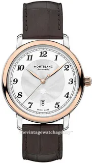 Montblanc Star Legacy 117577 brushed/polished steel Silver